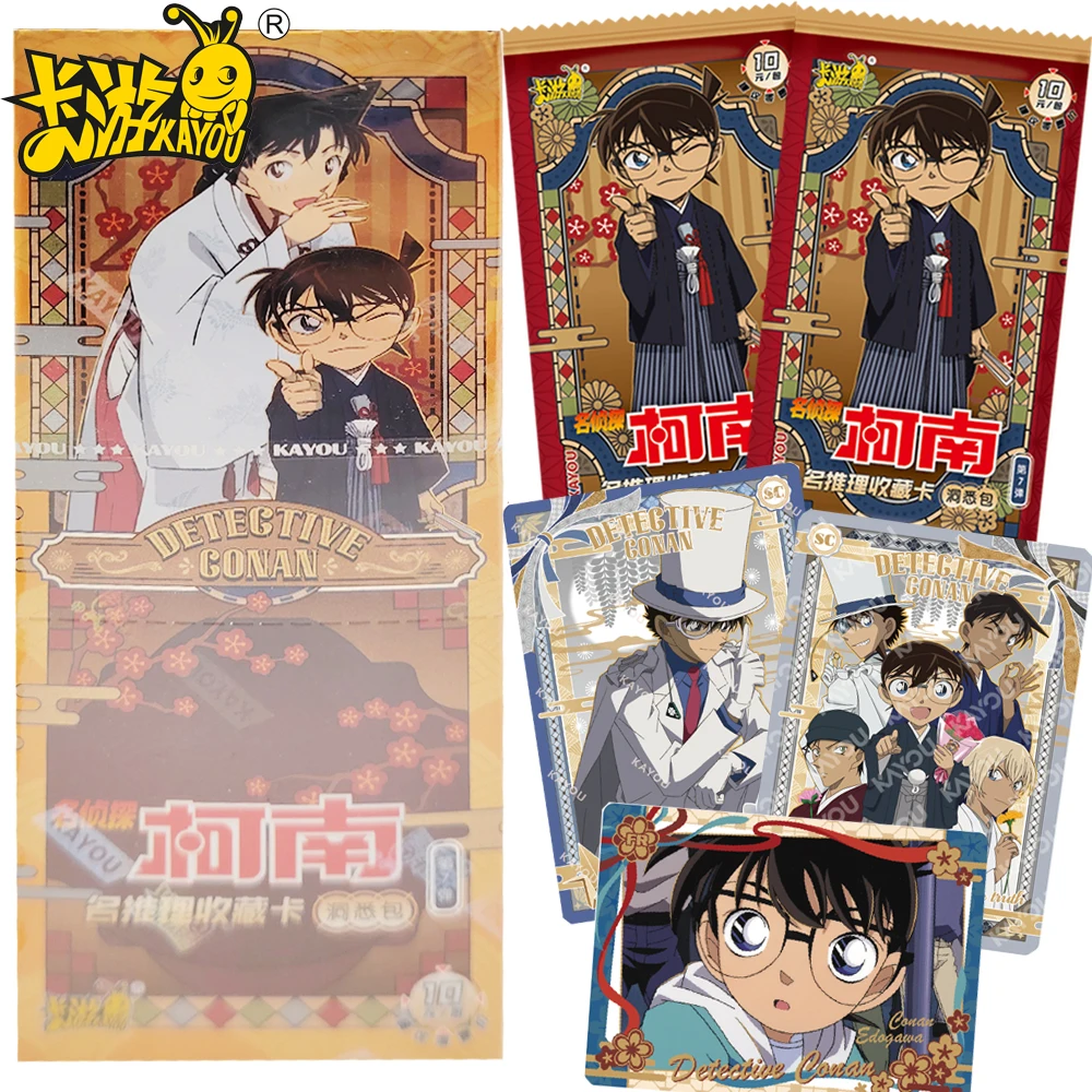 

Original Kayou Detective Conan Creative Cards Limited Edition Characters Exquisite Anime Cards Fans Collect Peripheral Gifts