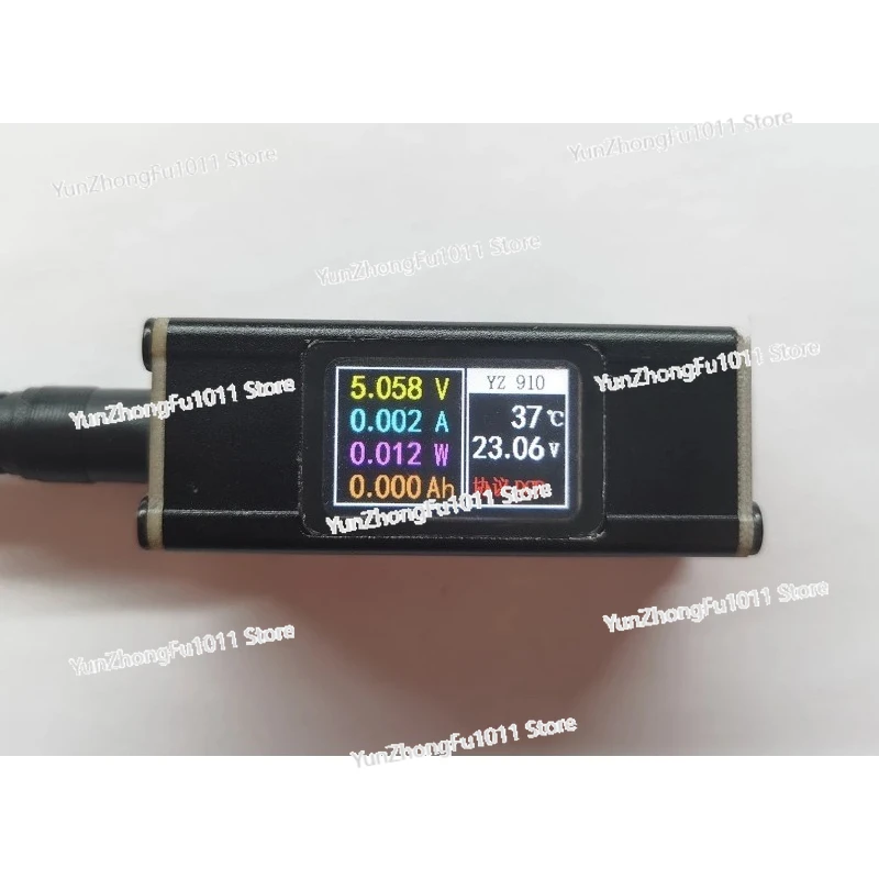 Fast Charging Module IPS Color Screen Display Car Desktop Charger Multi-port Multi-protocol Fast Charging SCP