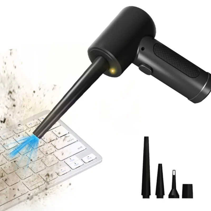 Wireless Dust Collector Light Emitting Diode 4000 or 6000 mAh Battery Electric Air Dust Collector Custom Color Available