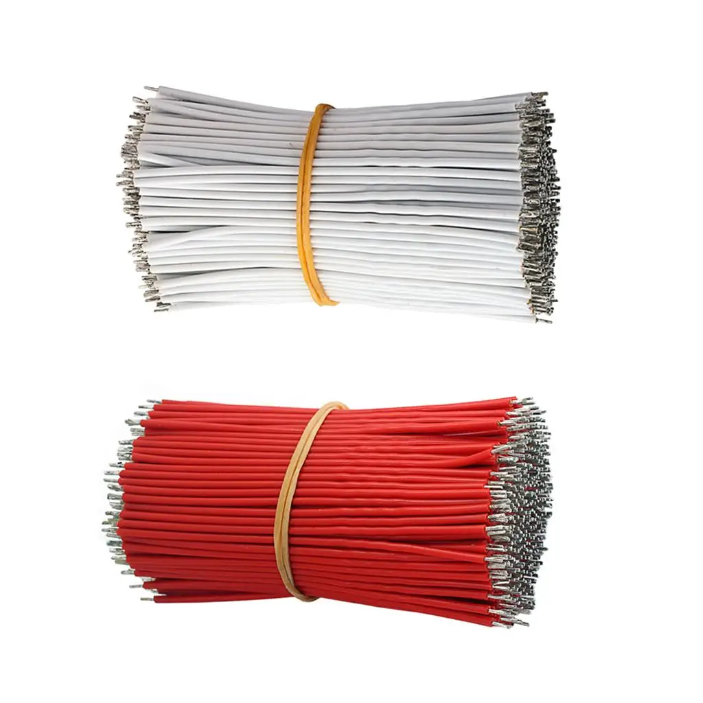 Tooyful 100 قطعة المعلبة النحاس 22AWG خمر سلك الغيتار كابل ل ST نمط مكبر صوت الجيتار الكهربائي 80 مللي متر
