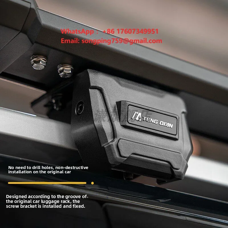 Applicable Ranger Luggage Rack Roof Extension Platform Non-destructive Modification Aluminum Alloy Model T-2159 31-40kg Capacity