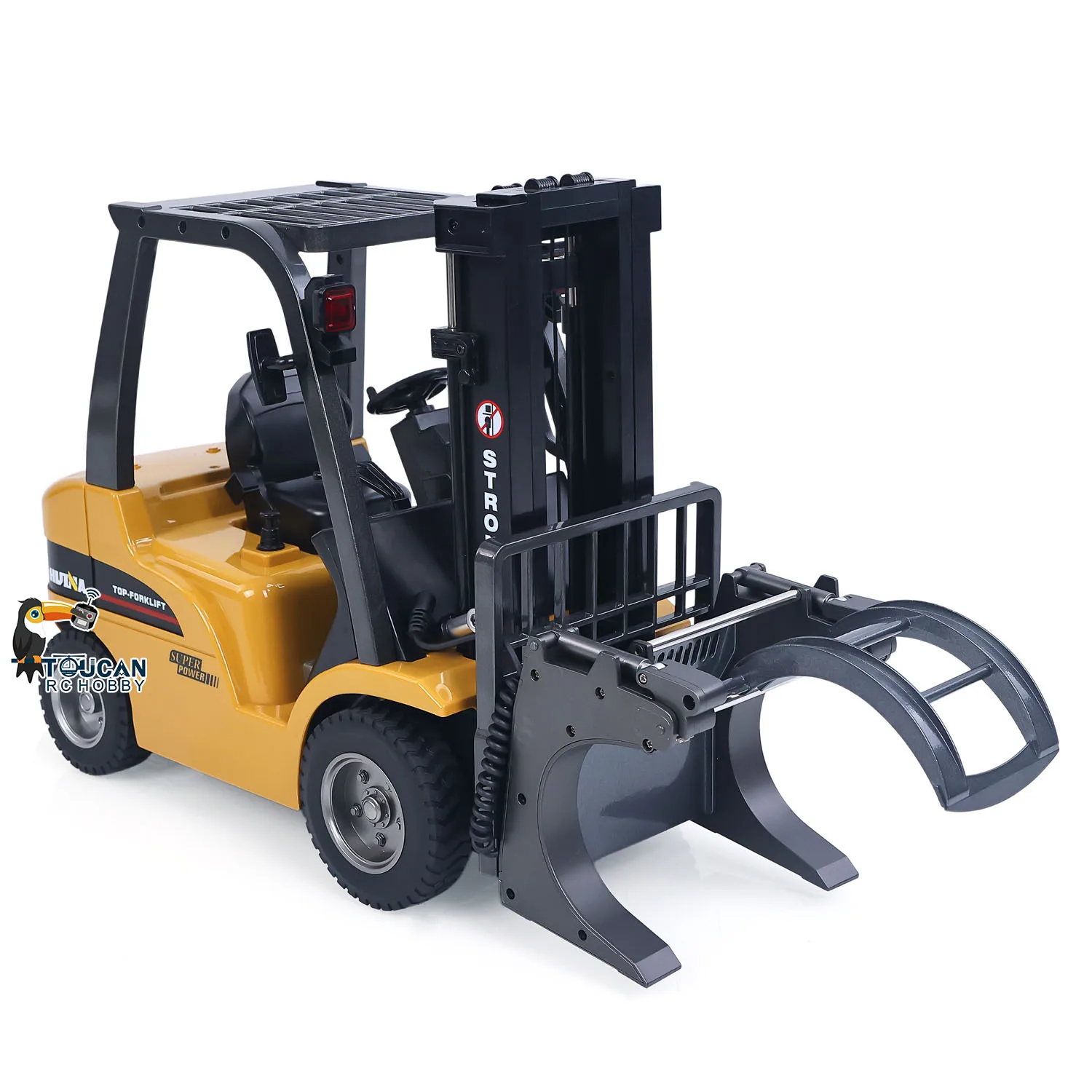 Neues HUINA 1577 1/14 RC Gabelstapler 14CH RTR Elektrisches Hebezeug mit Sound- und Lichteffekten Ferngesteuertes Fahrzeugmodell Geschenk – Detail 9