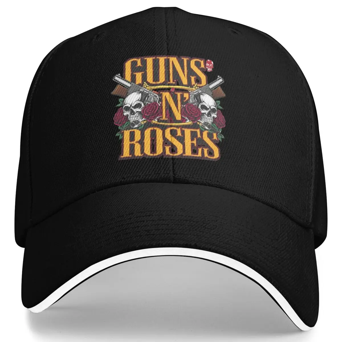 Guns N Roses 2025 Tour Baseball Cap Women Men Print Trucker Hat Spring Street Style Running Hippie High Quality Baseball Caps