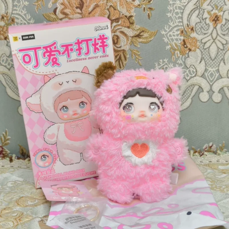 

Nommi In Stock Plush Blind Box Cute Bear Trendy Collectible Figurine Soft Stuffed Toy Desktop Decoration For Adult Collection