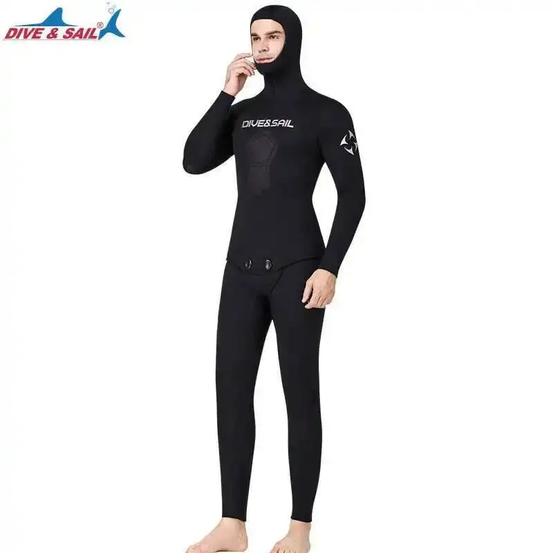 1.5MM CR Neoprene Wetsuit Open Cell Free Diving Suit Camouflage Fullsuit Mens Snorkeling Swimming Spearfishing Wetsuit