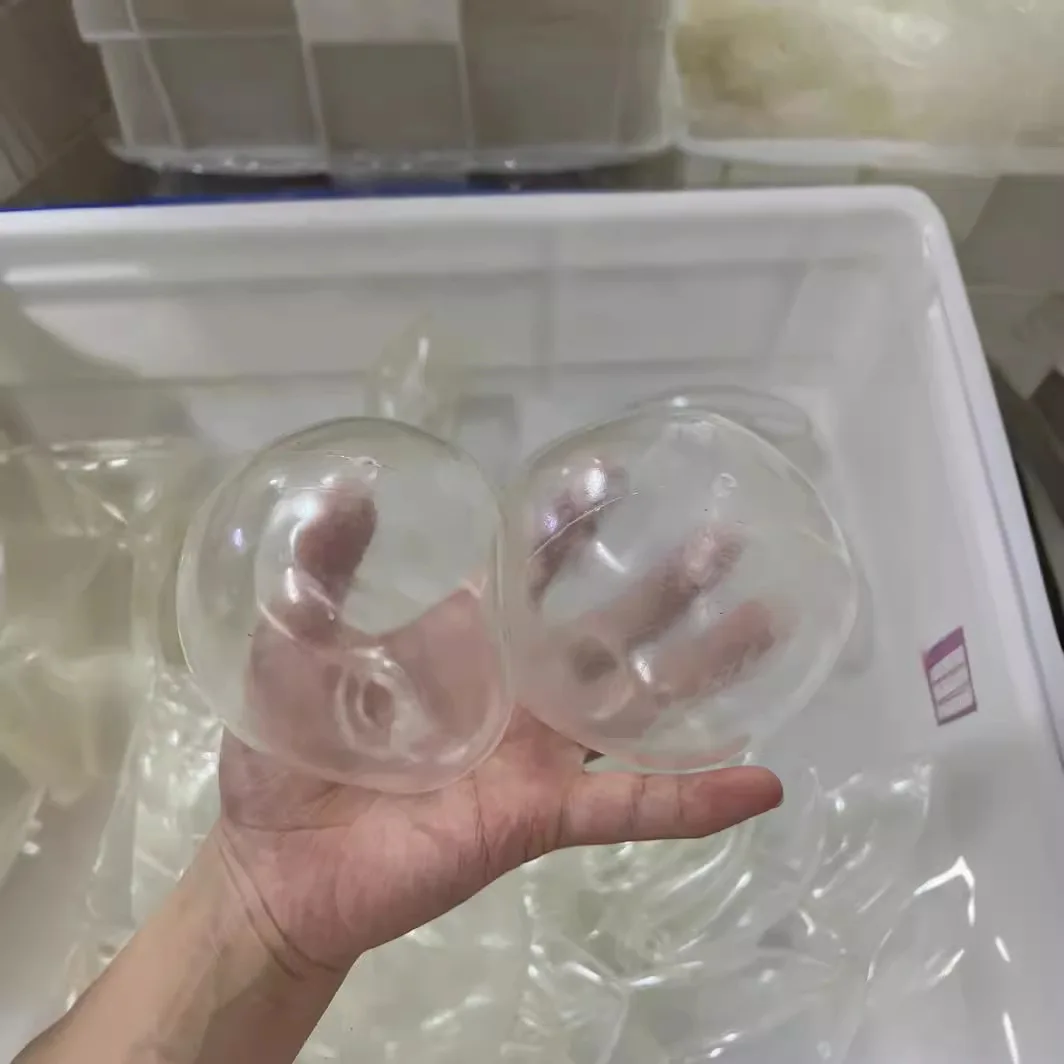 Handgemachte transparente hohle Wasserball Material TPR weiche Gummiball ell DIY Crt äußere Haut Sed für Kinderspiel