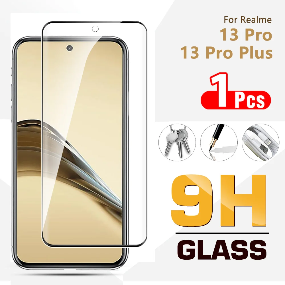 9H Full glue curved Tempered Glass For Realme 13 Pro Plus Screen Protector For Realme 13 Pro＋glass 13Pro Plus 5G 6.7 inches 2024