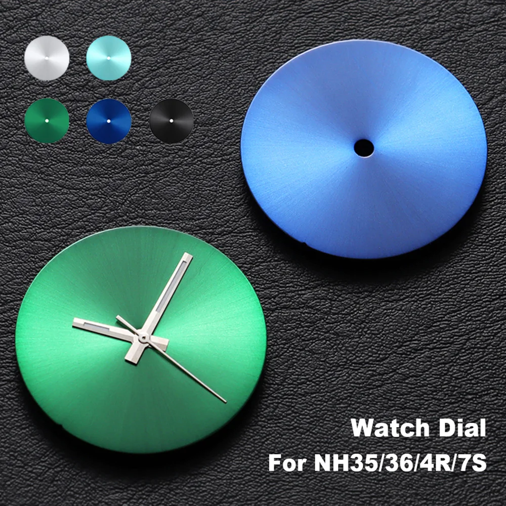 

Sunburst Texture 28.5mm Watch Dial Blank Watch Faces for NH35 NH36 4R 7S Movement DIY Accessories Watch Parts For Wristwatch