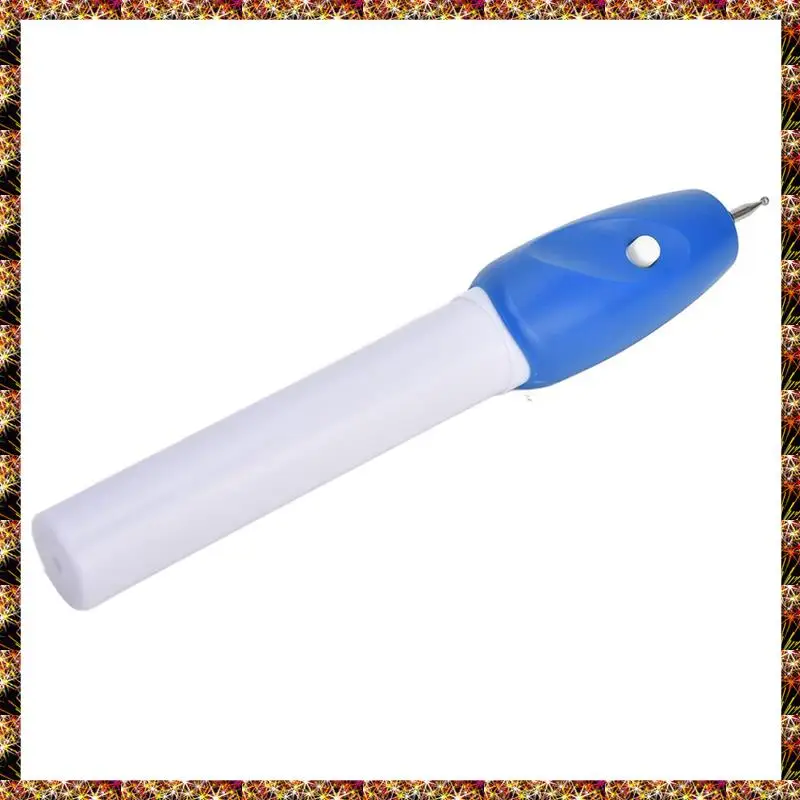 Penna per incisione in plastica portatile BTCL affidabile, penna per intaglio elettrica per etichette di benedizione per etichette per animali domestici Behangroller