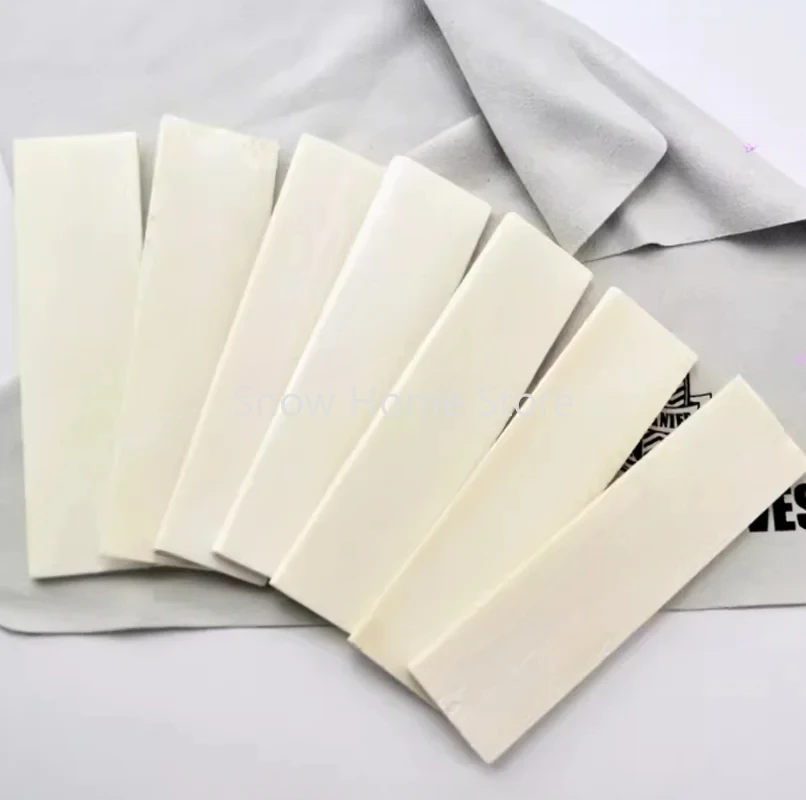 Imagem -03 - Bone Shank Pocket Knife Blank Blanks Escala Slab Folding Slab Material Faça Você Mesmo Ossos Pcs
