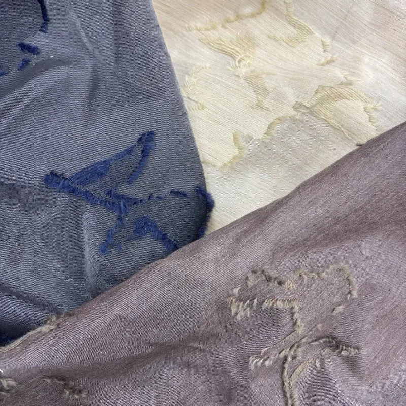 

Весенне-летняя тонкая жаккардовая нейлоновая ткань для дизайнерской модной одежды, платье Cheongsam, ткань для шитья своими руками на метр, материал