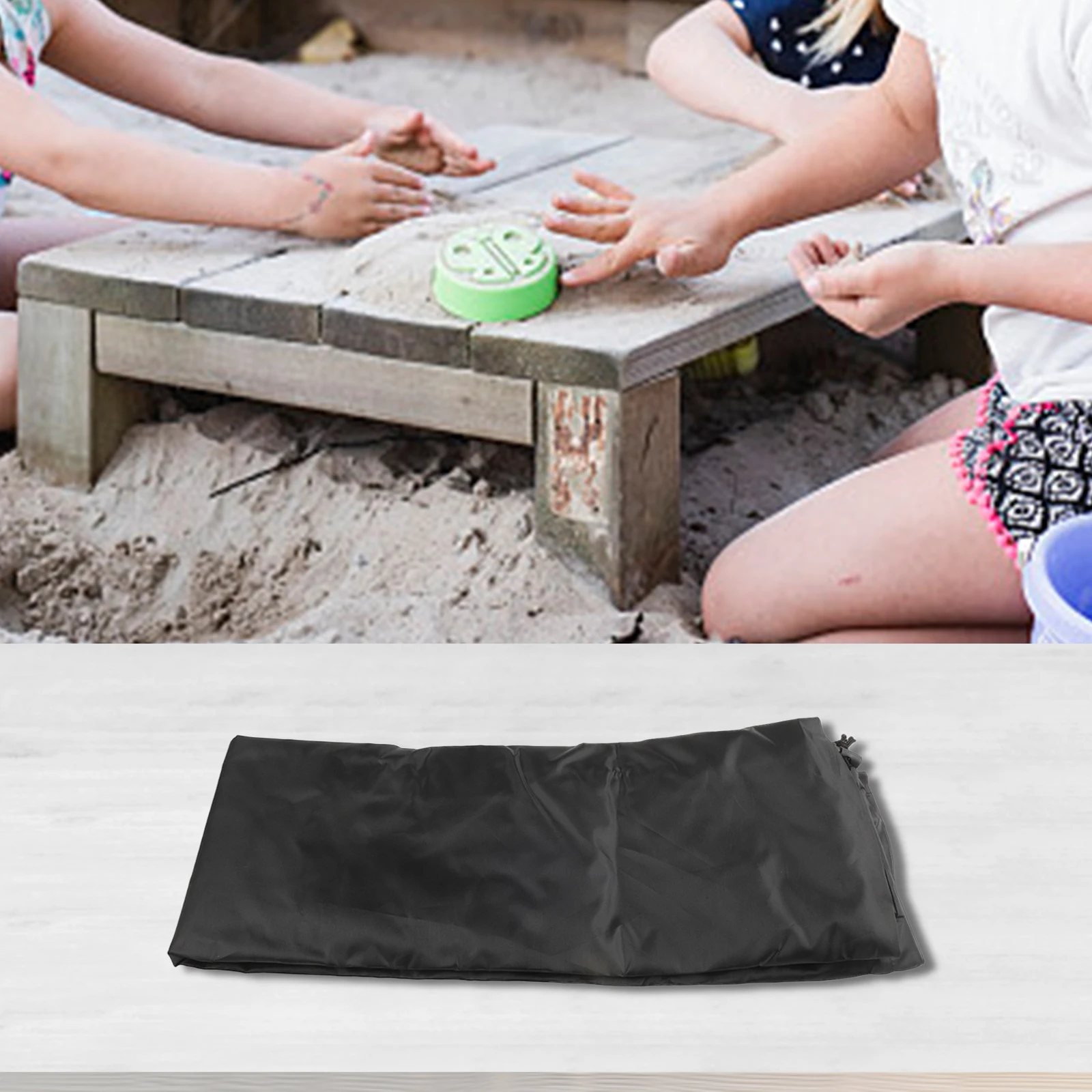 Waterproof Picnic Table Cover Polyester Oxford Fabric Table Cover  For 3-In-1 Sand Water Activity Table Protective Cover ﻿