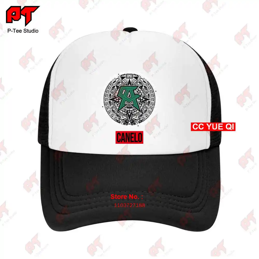 Canelo Alvarez Aztec Circle Boxing Mexico Jalisco Baseball Caps Truck Cap 2DNV