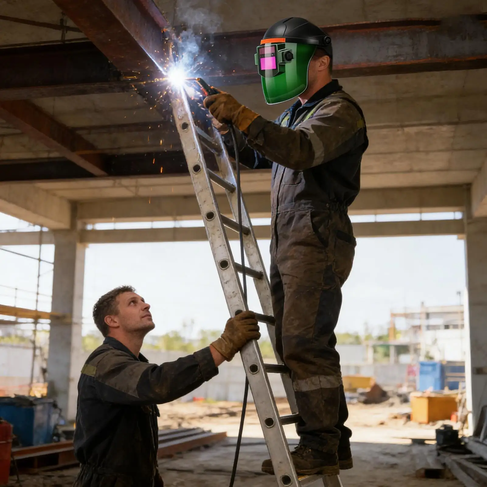 Auto Darkening Welding Helmet Automatic Welder Face Protection True Color Welding Helmets For Construction Industry Workshop