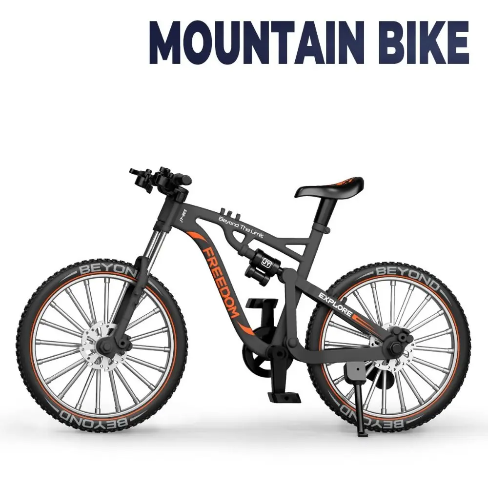 1:8 Scale Mini Bicycle Model Simulation Ornament Mountain Bike Toy Miniature Diecast Road BMX Bike Model For Children