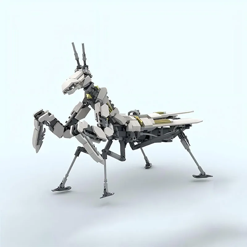 MOC Kreatives Mechanisches Tier-Set: Mantis, Frosch, Skorpion Kombinations-Bausteine DIY Puzzle Montage Spielzeug Geschenk Dekoration – Detail 7
