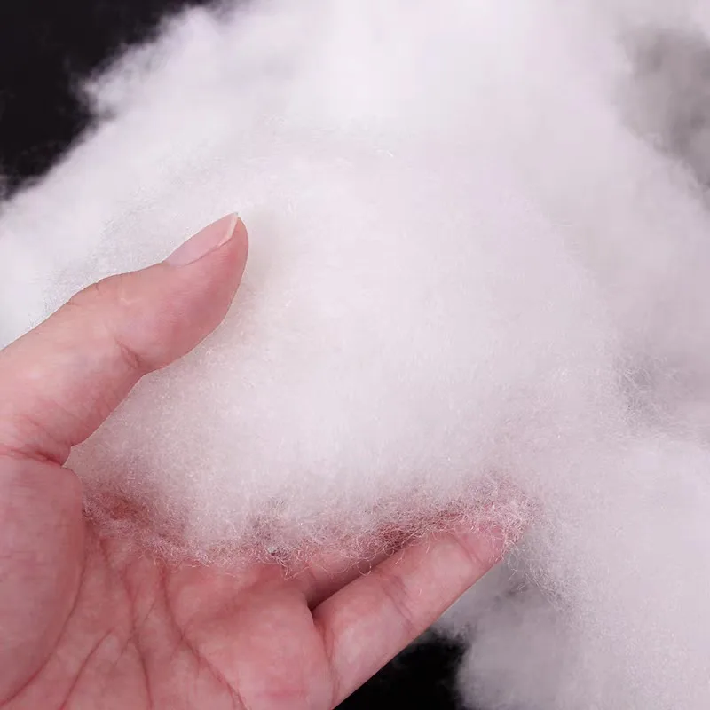 Fluffy Artificial Fake Snow Christmas Fake Cotton Decoration Set for Snow Fight Indoor Scene Xmas Village Tree Decor Doll Filler