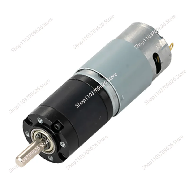 JH28-395 DC planetary geared motor wear resistance low noise high speed large torque full iron tooth