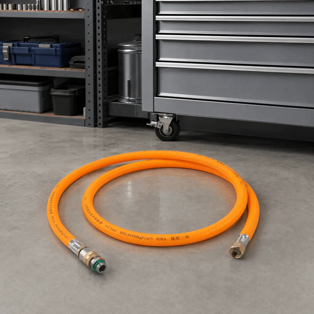 Durable PVC Engine Sprayer Orange M14 X 1.5 Mm Thread Power Sprayer Easy To Use Flexible Sprayer Maintenance Garden Spraying
