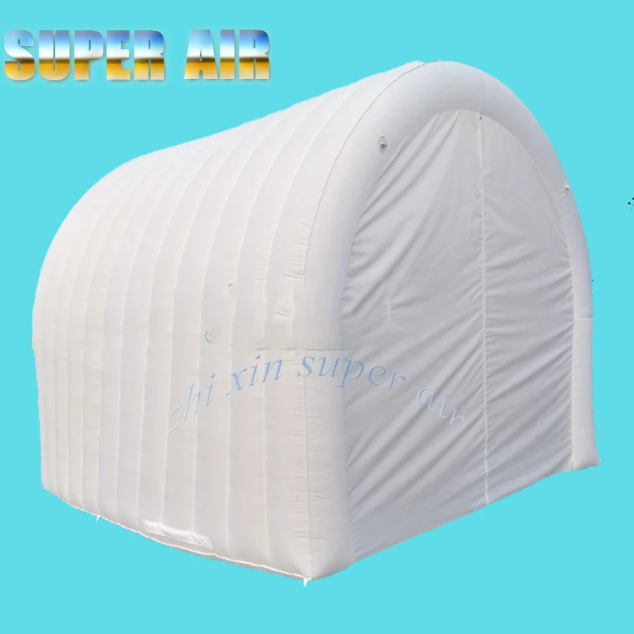 Customizable Christmas outdoor inflatable stage tunnel tent for parties and exhibitions