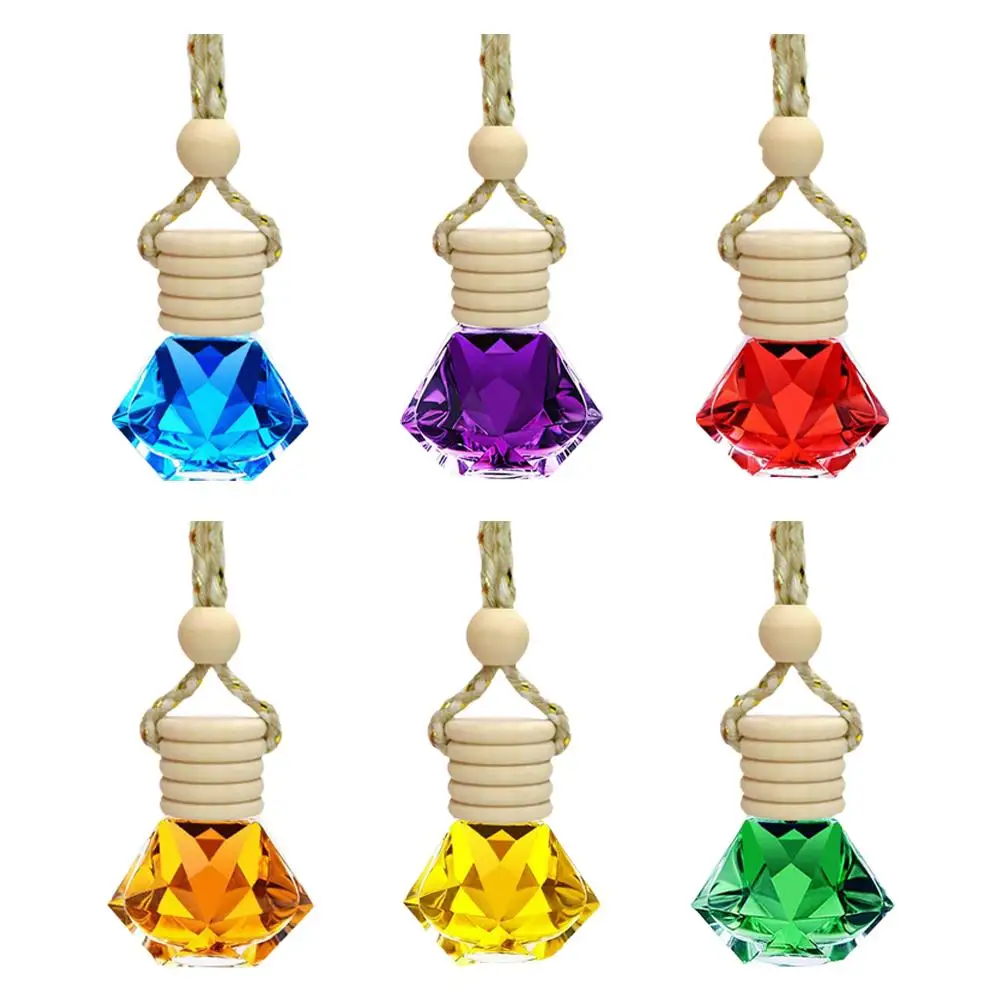 2026 Perfume Bottle Car Hanging Perfume Long-Term Car Air Freshener Perfume Diffuser Automotive Decoration Keep Charming & Fresh