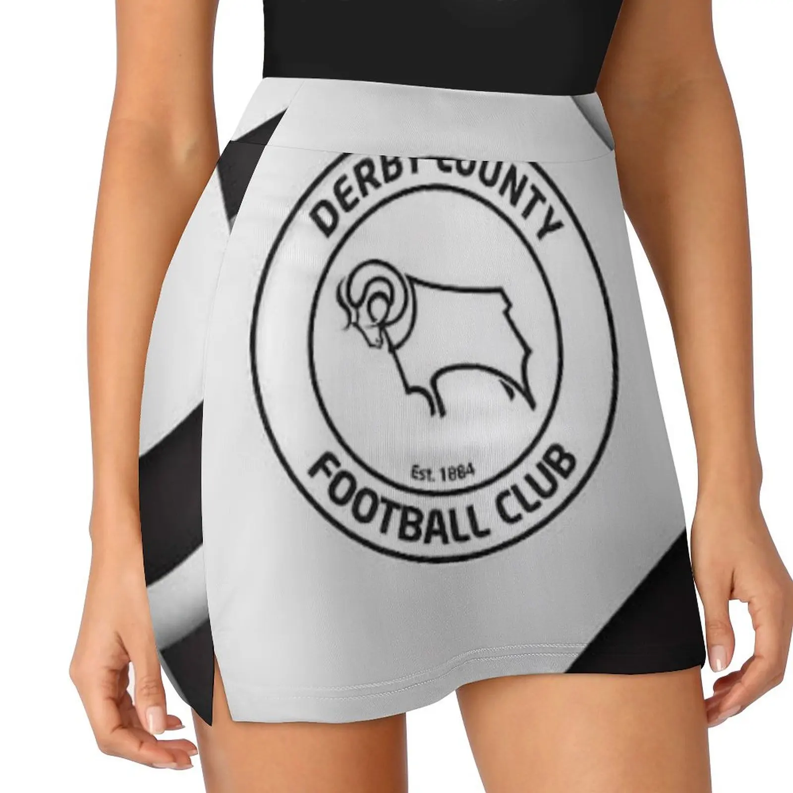 

Derby County Art Masks Mini Skirt Summer women's clothing skirts for women 2025 School uniform