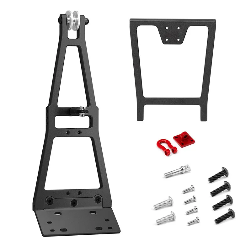 Outil de bricolage pour camion de sauvetage RC, dépanneuse, grue, bras Wrecker, 1/10 inoler, voiture Axial SCX10 D90 TRtage Capra LCG, pièce de châssis, treuil, service