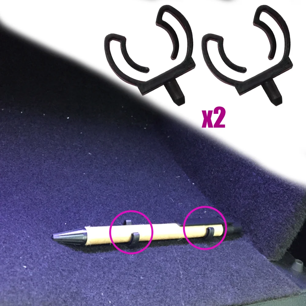 Organizador automático de porta-luvas, fechadura, bandeja de lápis, clipes, rebites, VW Passat, B1, B2, B3, B3, B4, B5, B6, B7, B8, 1973, 1974, 1975,-2024, 2x