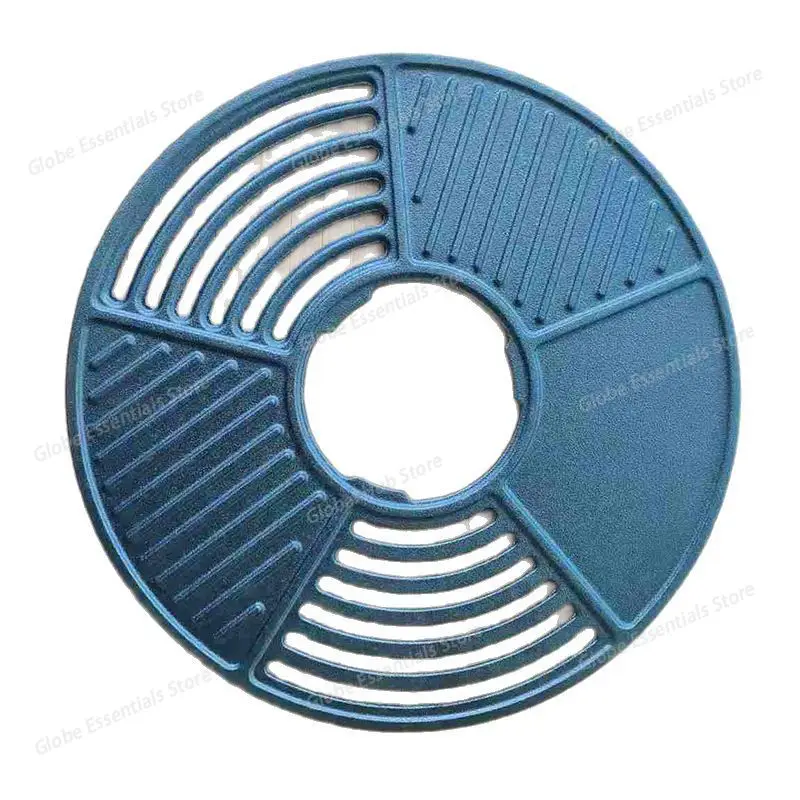 

Cast Iron Baking Pan Korean-style Steak Grill Pan Thickened Stovetop Tea & Grill Mesh Dual-sided BBQ Stove 43CM