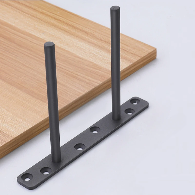 200mm Floating Shelf Bracket,mounting bracket,Solid Steel Black Floating Shelf,Hidden Brackets for Floating Wood Shelves