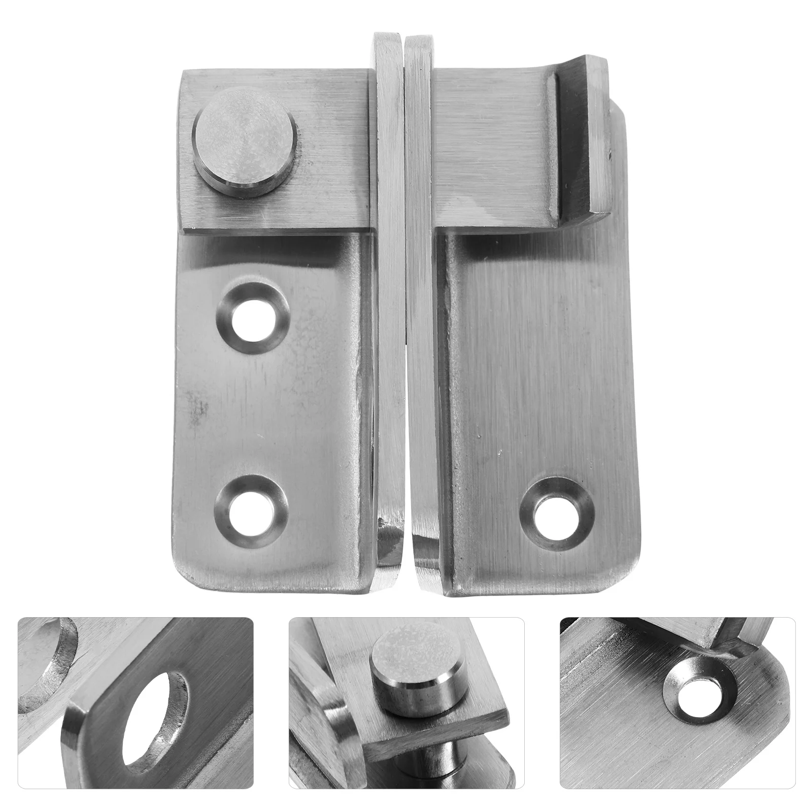 

Thickened Stainless Steel Flip Latch Lock for Door Gate Cabinet Heavy Duty Security Latch Door Bolt Lock Replacement Hardware