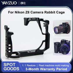 YANZUO Camera Bracket Parts for Nikon Z8 Quick Release Brackets Protective Frame Professional Photography Camera Rabbit Case