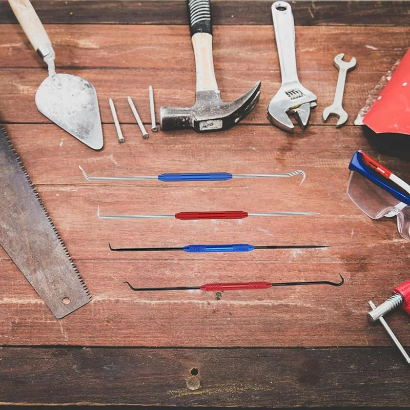 ホットダブルヘッド落書き、Oリングシールプーラーフック落書きマーキングツール、メカニック、技術者、または職人用