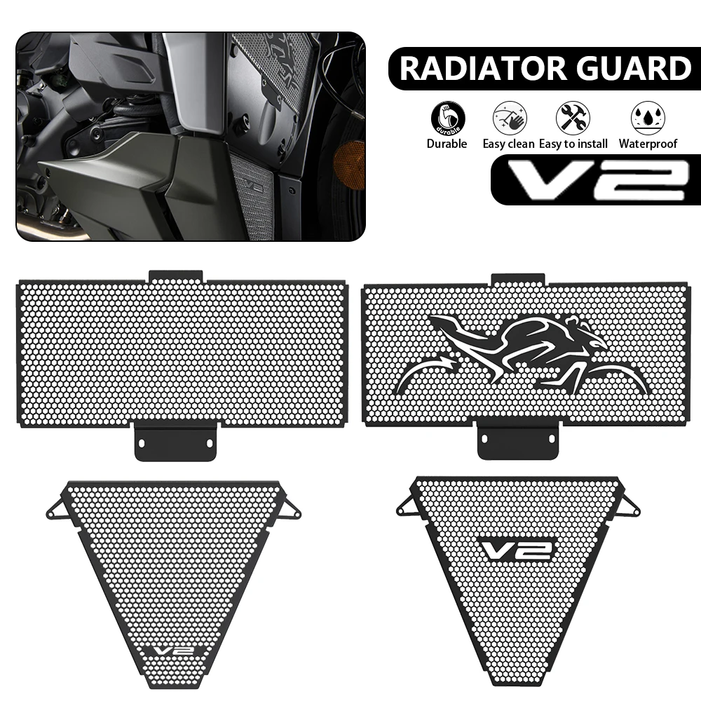 

For DUCATI PanigaleV2 Streetfighter V2 2022 2024 2023 New Motorcycle Aluminium Radiator Guard Upper And Lower Radiator Guard Set