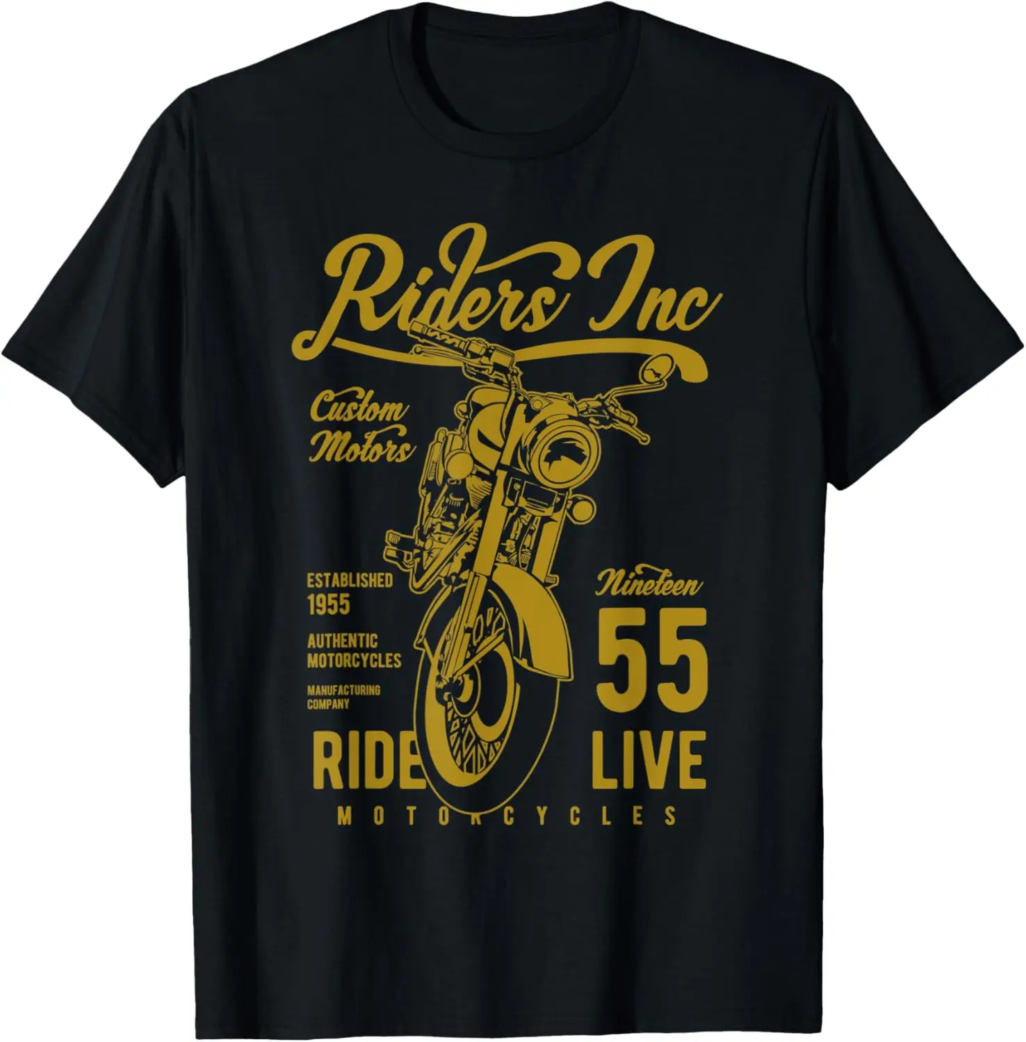 

Винтажная футболка Riders Inc 1963, ретро-мотоциклетный дизайн