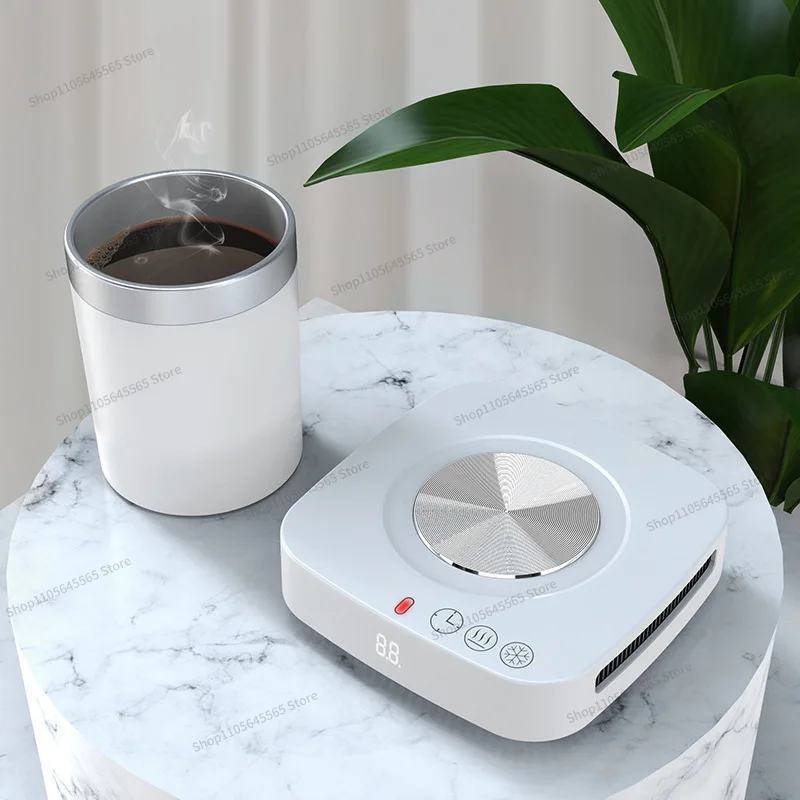 For fast cooling, heating cup, health cup base, intelligent temperature control, digital display, hot and cold coaster