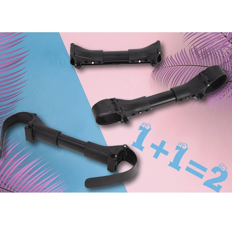 3Pcs Twin Baby Stroller Connector Universal Joints Infant Cart Strap Linker Hook New Dropship