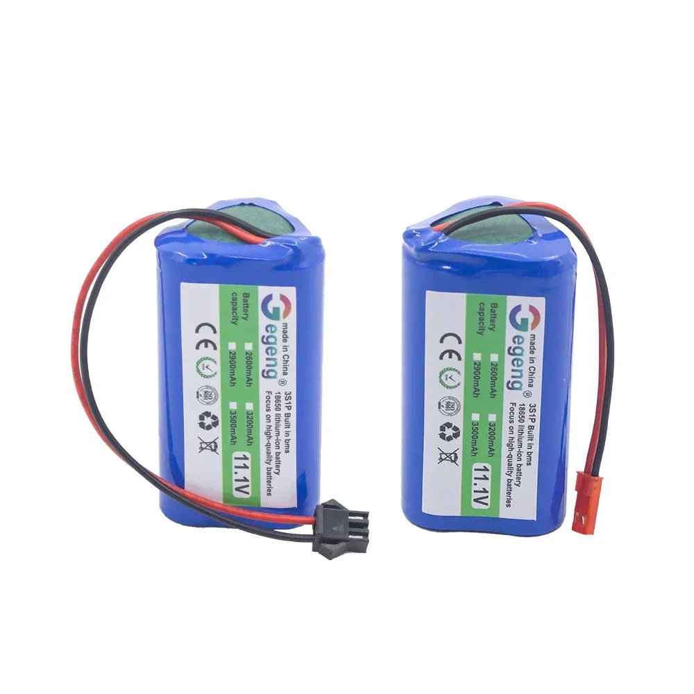 GEGENG 3S1P 11.1V/10.8V 3200mAh For CECOTEC For CONGA Slim 890 Deebot Deeeo sweeper CEN330  Ecovacs ilife V1 V3 li-ion battery