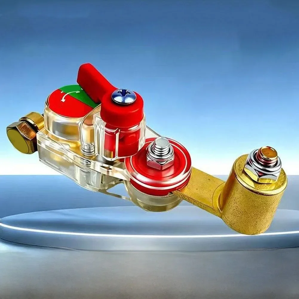For Small Space Installation 12v 24v Power Switch Anti-leakage Switch Pure Copper Construction Thick Conductive Posts