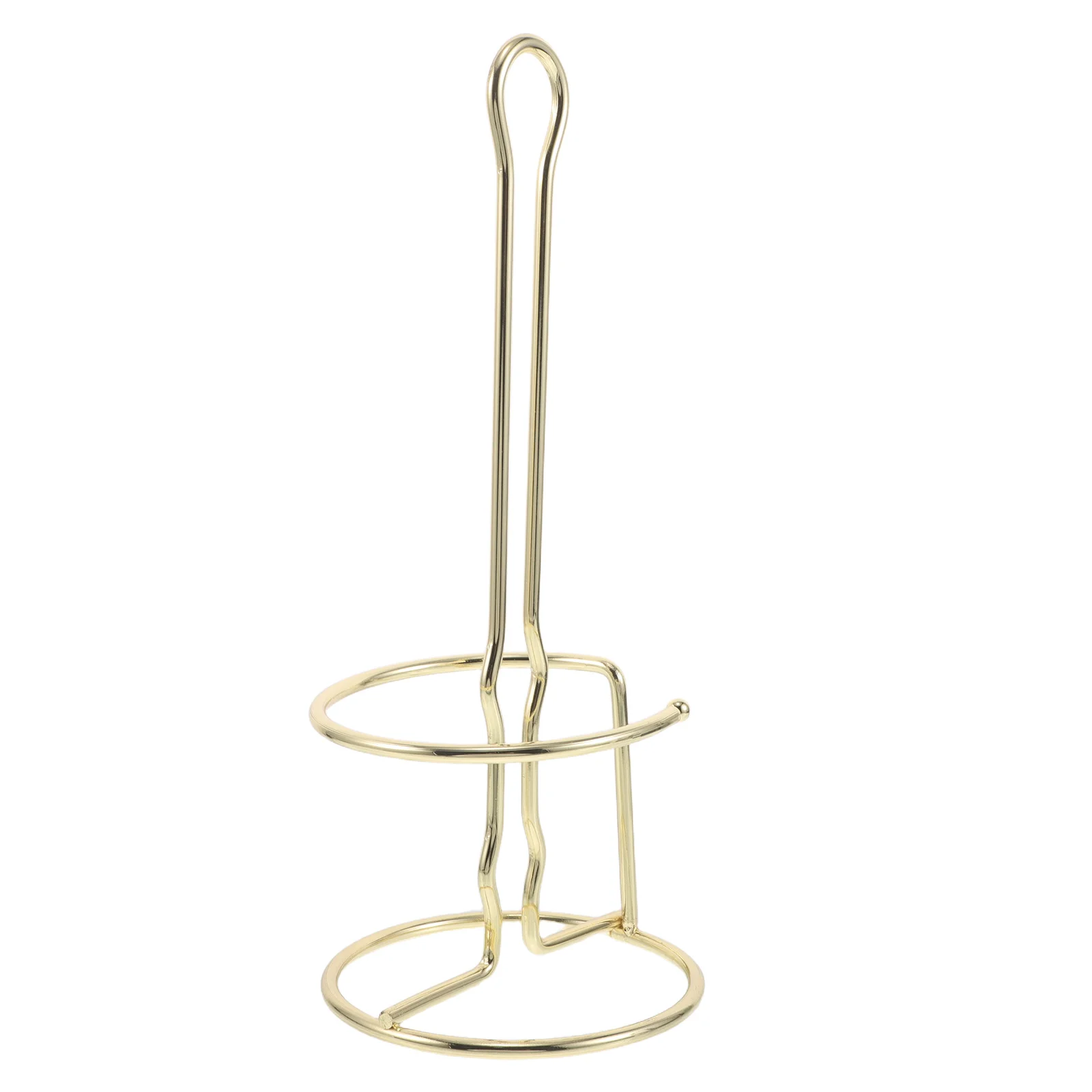 

Metal Paper Towel Holder Farmhouse Roll Stand Sturdy Countertop Tissue Dispenser Kitchen Bathroom Napkin Wrap Organizer