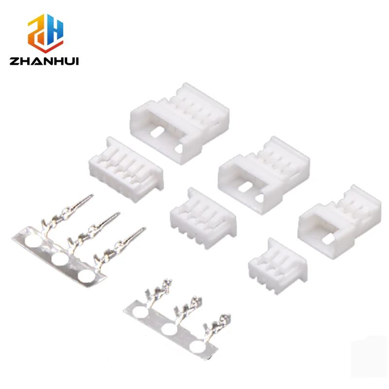 5/10 Sets Micro JST 1.25mm Connector Kit Male Female Housing with Crimp Terminals Wire to Wire Connectors for DIY Electronic