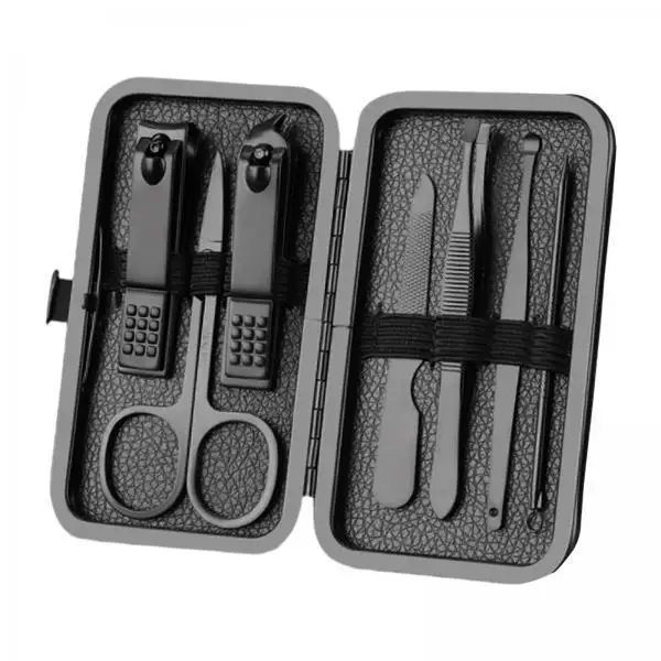 Manicure Cutters Nail Clippers Set Household Stainless Steel Precision Care Kit for Hand Foot Facial