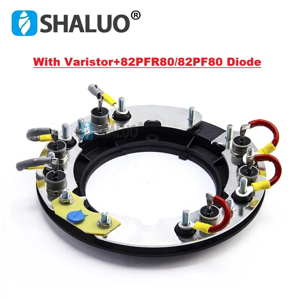 LSA46.1 LSA461 Bridge Rectifier Module Assembly With 82PFR80 82PF80 Diode Varistor Surge Absorber For Leroy Somer Generator Part