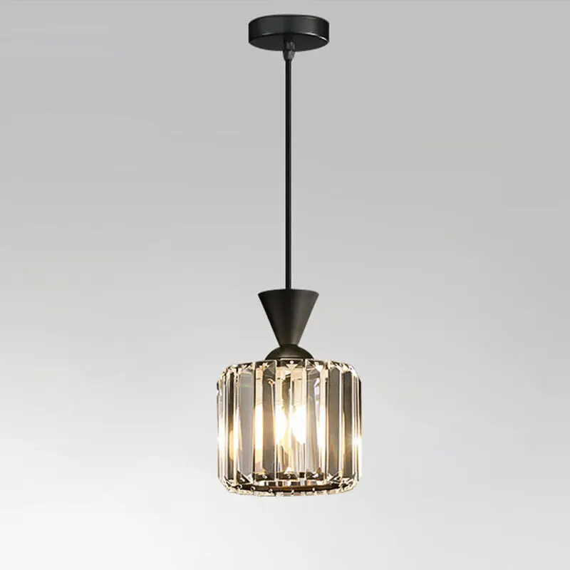 Modern Nordic LED Crystal Chandelier Luxury Gold Ceiling Light for Bedroom Living Room Dining Room Shop Bar