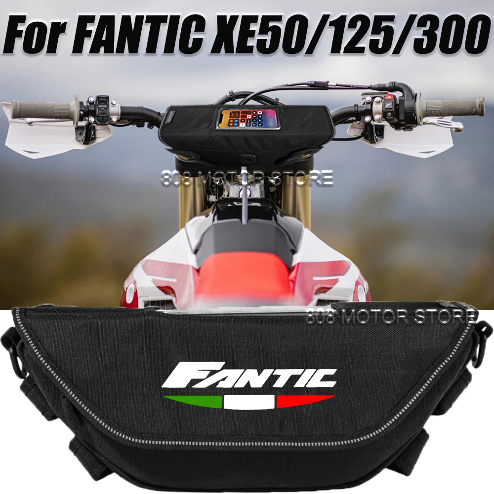 For Fantic Enduro XE 50 125 300 Motorcycle Accessories Tools Bag Waterproof and Dustproof Convenient Travel Handlebar Bag