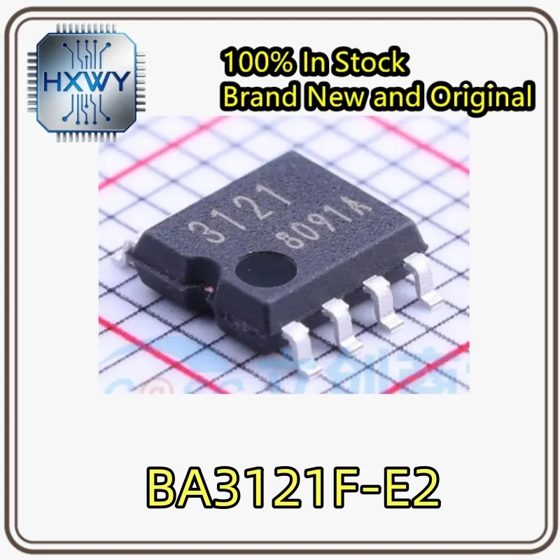 5/20 piece BA3121F-E2 3121 SOP-8 automotive audio ground isolation amplifier new original stock