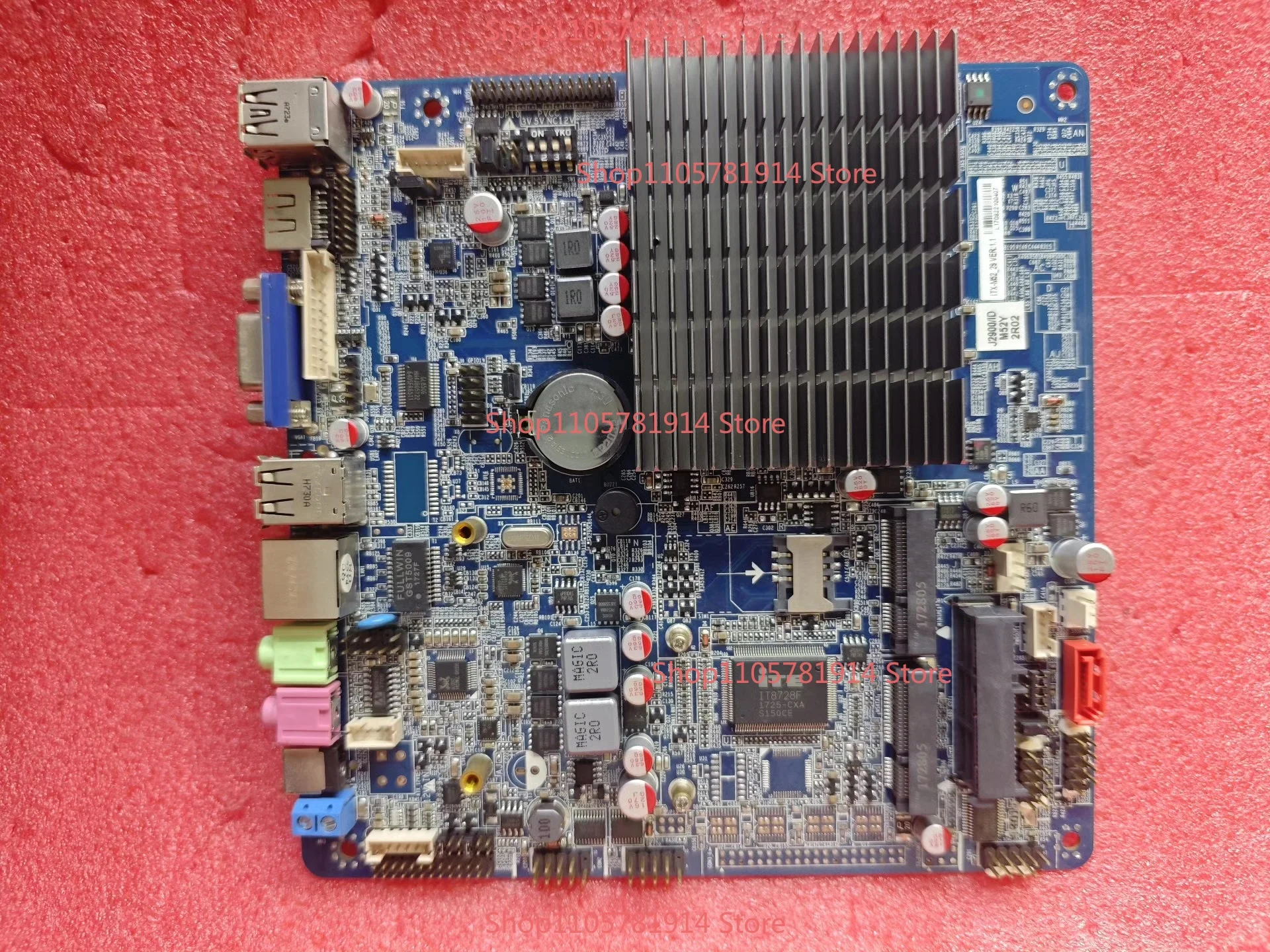 For J2900ID ITX-M52_29 VER: 1.1 Main Board, Onboard 4G Memory