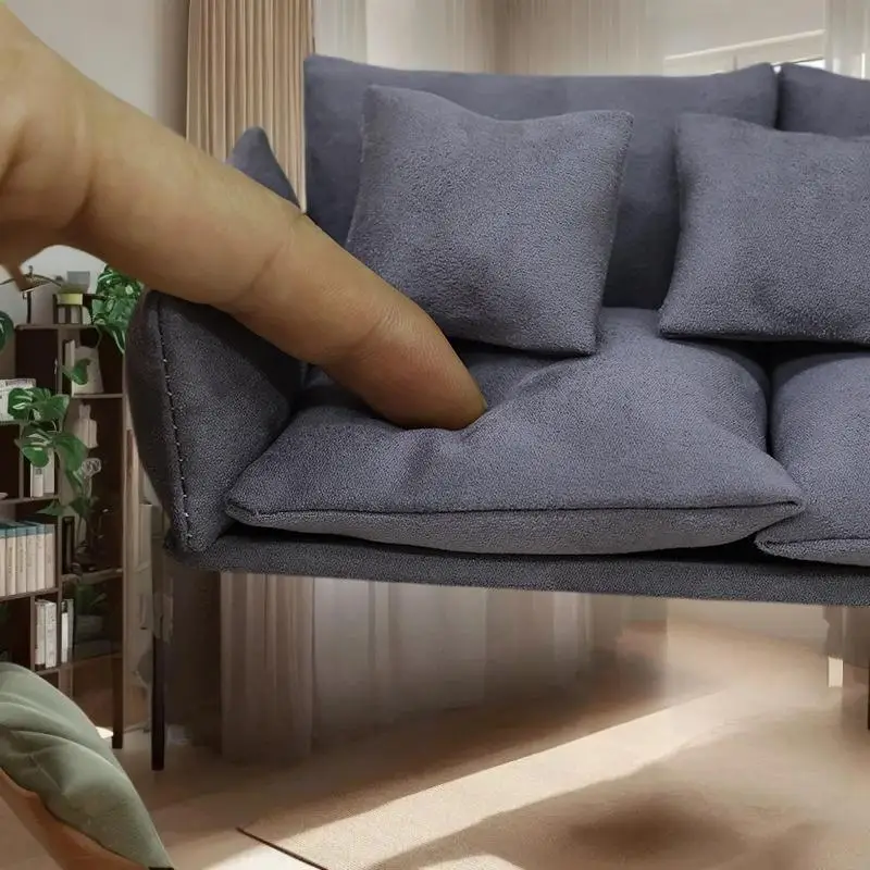 

Набор детских игрушек для ролевых игр: миниатюрная мебель для кукольного домика 1:12, имитация итальянского кожаного дивана, миниатюрные кресла для гостиной, декор