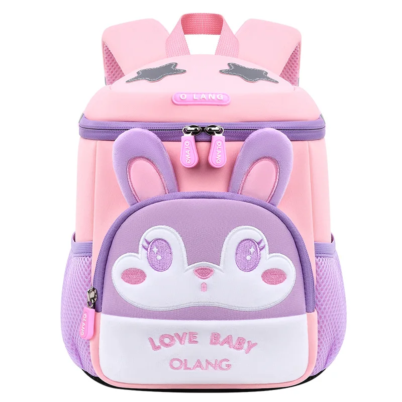 Girls Kawaii School Backpack Cartoon Bear School Bags for Boy Cute Fox Kids Bag Toddler Children Travel Bags Mochila Infantil