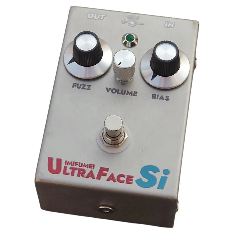 Pre-installed with the same silicon tube exchangeable tube germanium tube electric guitar effect as FuzzFace, Fazi Jimi
